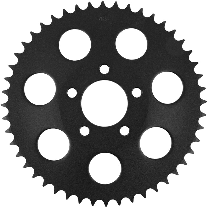 Textured Black Rr Sprocket Dished 48t 00 13 Big Twin