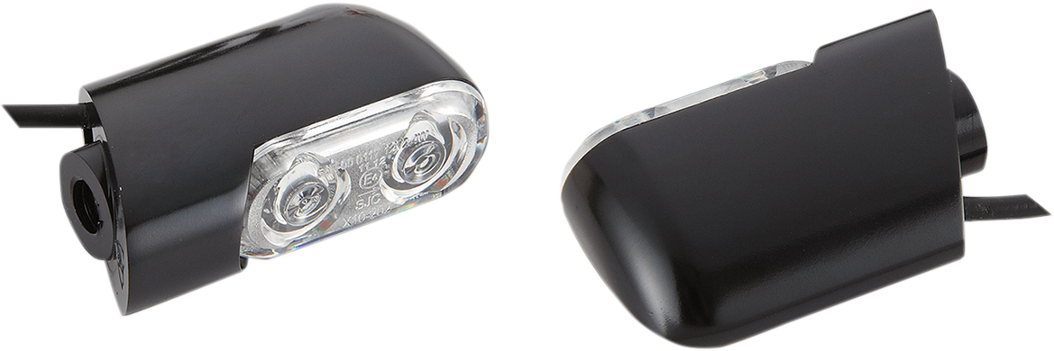 ARLEN NESS Accessory Marker Lights - Amber/Front - Black 12-761