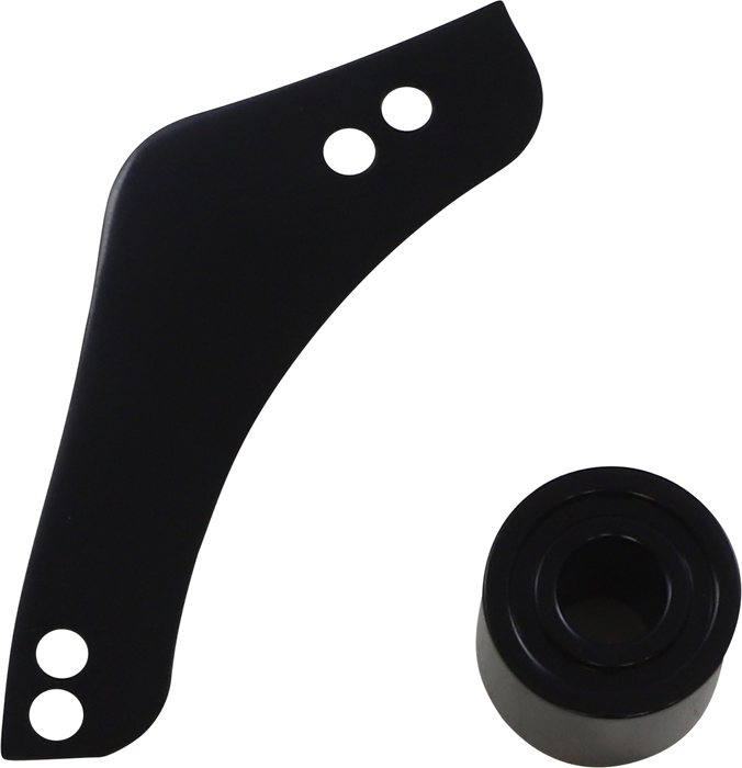 ARLEN NESS Replacement Breather Bolt Cover Plate - Inverted/Method/Clear Tear/Sidekick - Right - Black 600-054