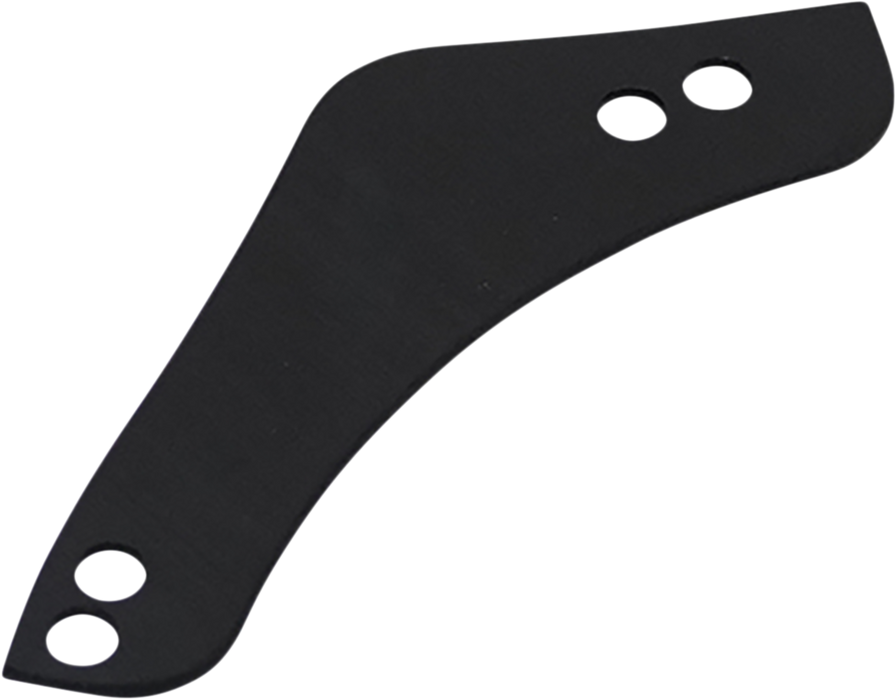 ARLEN NESS Replacement Breather Bolt Cover Plate - Inverted/Method/Clear Tear/Sidekick - Left - Black 600-052