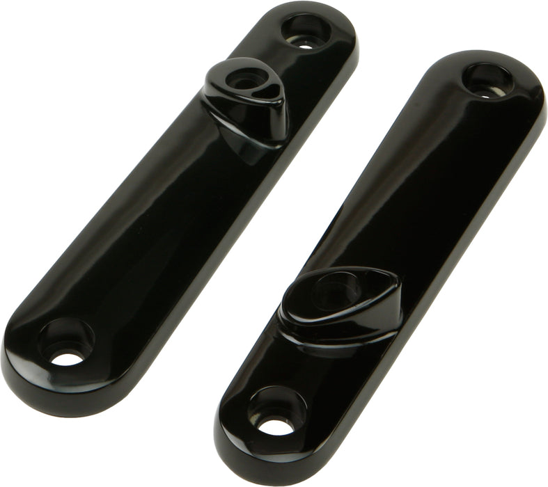 Touring Turnsignal Clamps Black