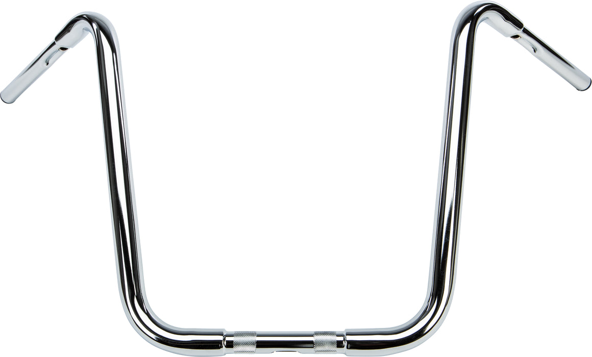 Ape Hanger 1 1/4" Chrome 18" 1" Thru Clamp   Cable