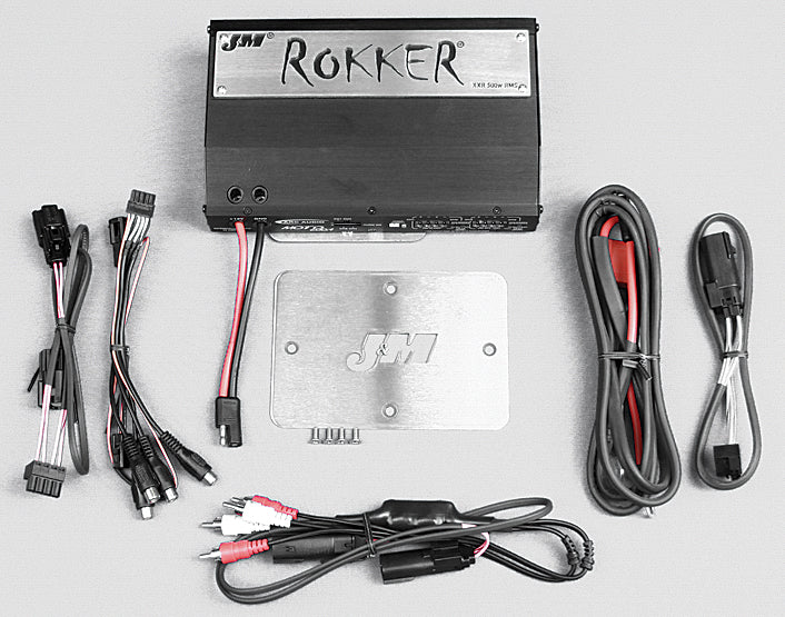 Xxr 500w 4 Channel Amp Kit