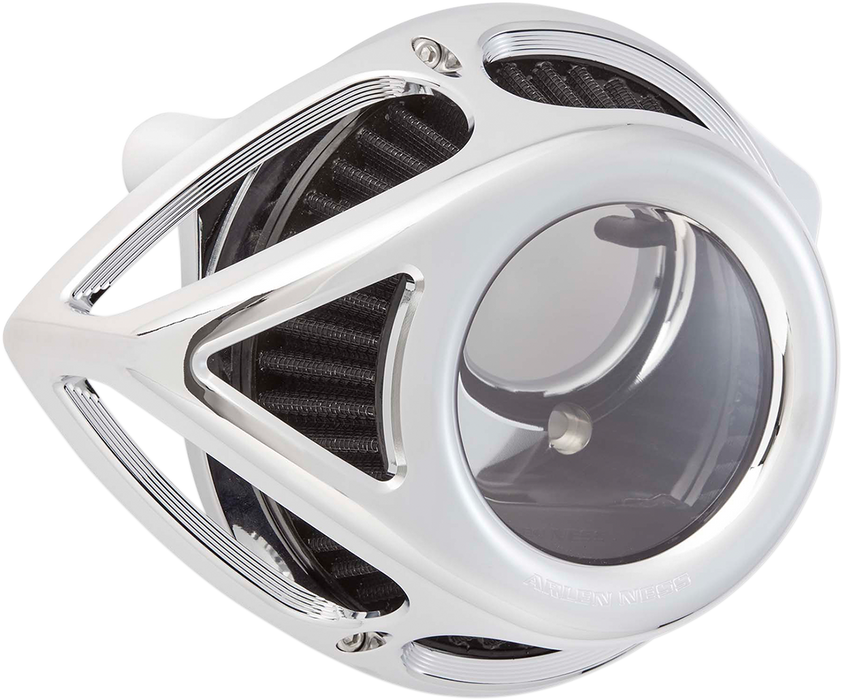 ARLEN NESS Clear Tear Air Cleaner Kit - Chrome 18-978