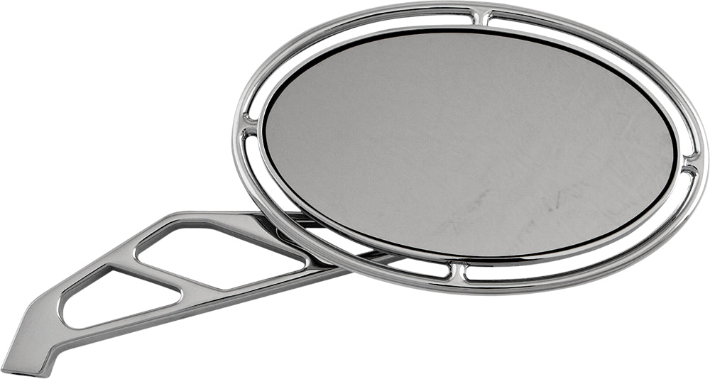 Radius Stepped Oval Mirror Chrome L/R