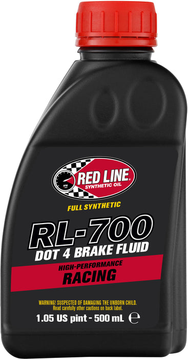Rl 700 Dot 4 Syn Brake Fluid 500ml 6/Case