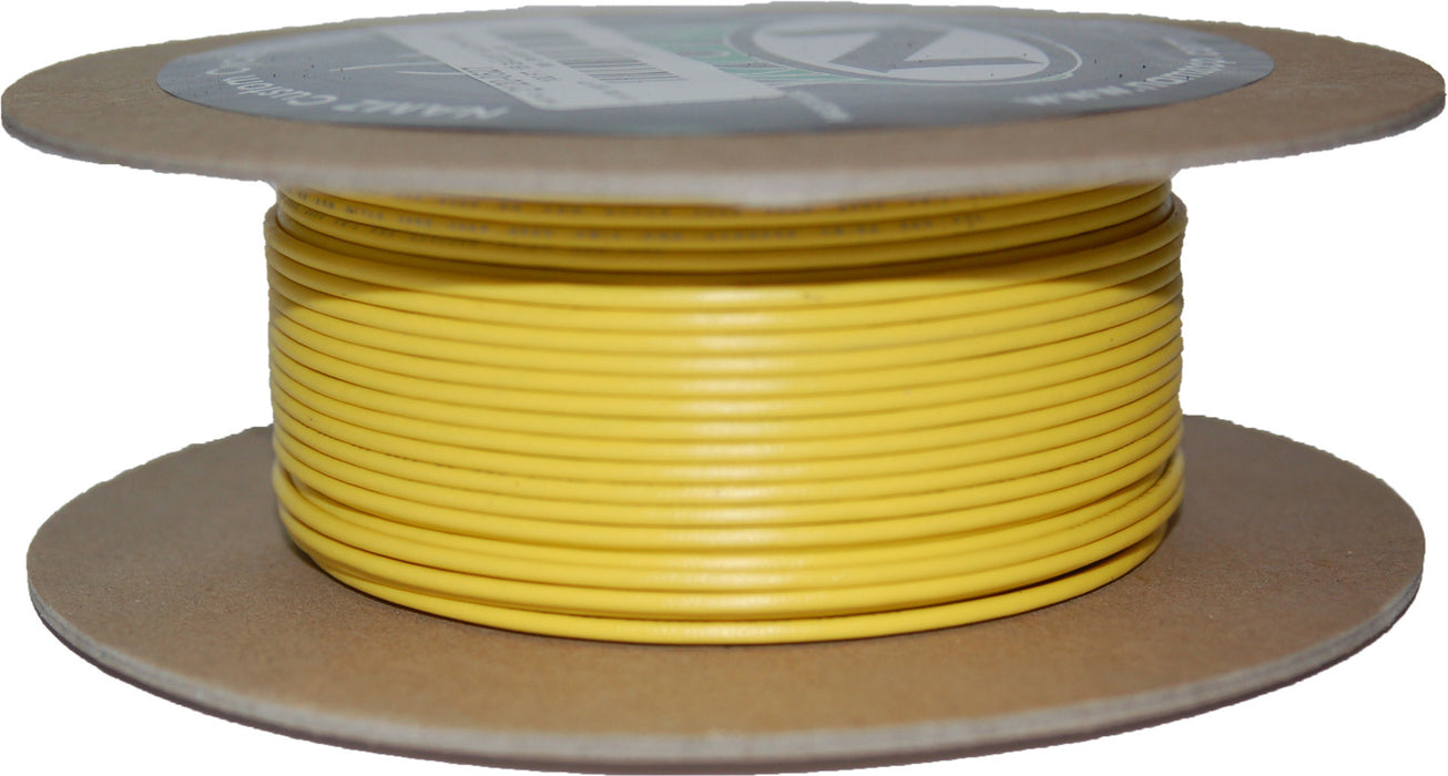 100' Spool 20 Gauge Wire (Yellow)