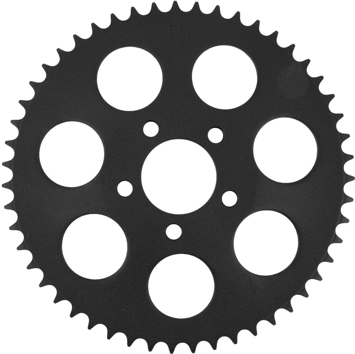 Textured Black Rr Sprocket Dished 51t 00 13 Big Twin