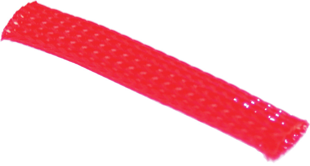 3/8" Flex Sleeving 10' Section Id Red